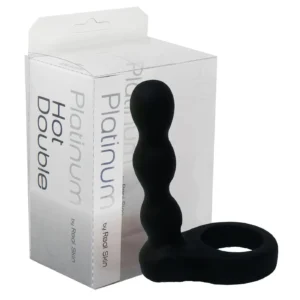Platinum Anillo Double Hot Negro