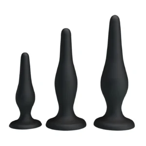 Set 3 Consoladores Anales Silicona