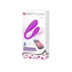 Vibrador August Parejas 12 Funciones Silicona Usb Recargable Bluetooth