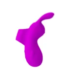 Vibrador Recargable  Finger Bunny 7 Func Usb 10Cm X 3Cm