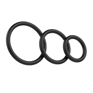 Set 3 Anillos Rubber