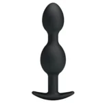 Plug Anal Silicona Con Bola Interior 12,5 Cm X 3,3Cm