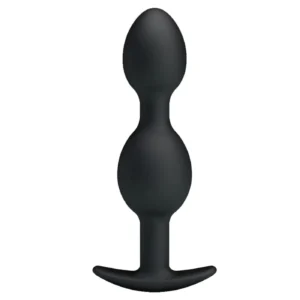 Plug Anal Silicona Con Bola Interior 12,5 Cm X 3,3Cm