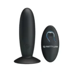Consolador Anal Inalambrico Control Remoto Silicona 11Cmx3Cm