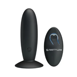 Consolador Anal Inalambrico Control Remoto Silicona 11Cmx3Cm