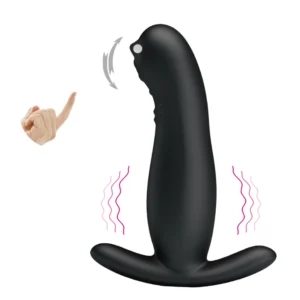 Vibrador Anal Recargable  Silicona 13Cm X 3Cm