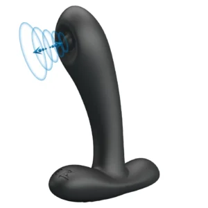 Vibrador Consolador Anal Remington Recargable Silicona Multifuncion 11Cm X 3Cm
