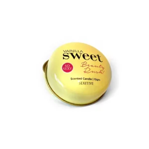 Massage Candle - Scented Candle Sweet Beauty Rush - Vainilla - 15 Gr