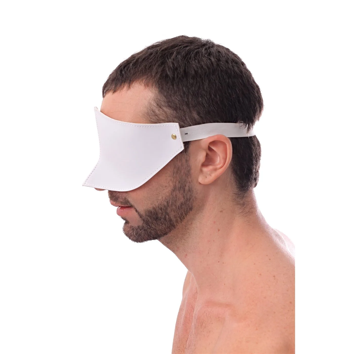 Antifaz Luxury Ciego Reforzado Blanco