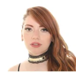 Collar Choker Urbano Dorado