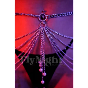 Caderera De Cadenas Con Perlas