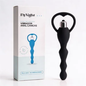 Vibrador Anal Canicas Negro / C9032