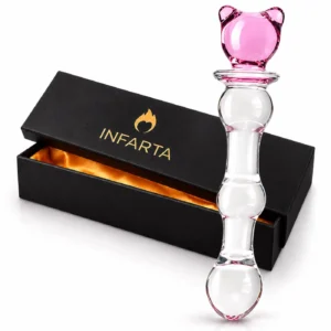 Glass Dildo Majestic Glow