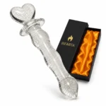 Glass Dildo Glow In The Dark  Phantom Heart
