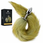 Anal Plug Tail Metal Small Fox