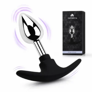 Anal Plug Silverpulse Metal Small