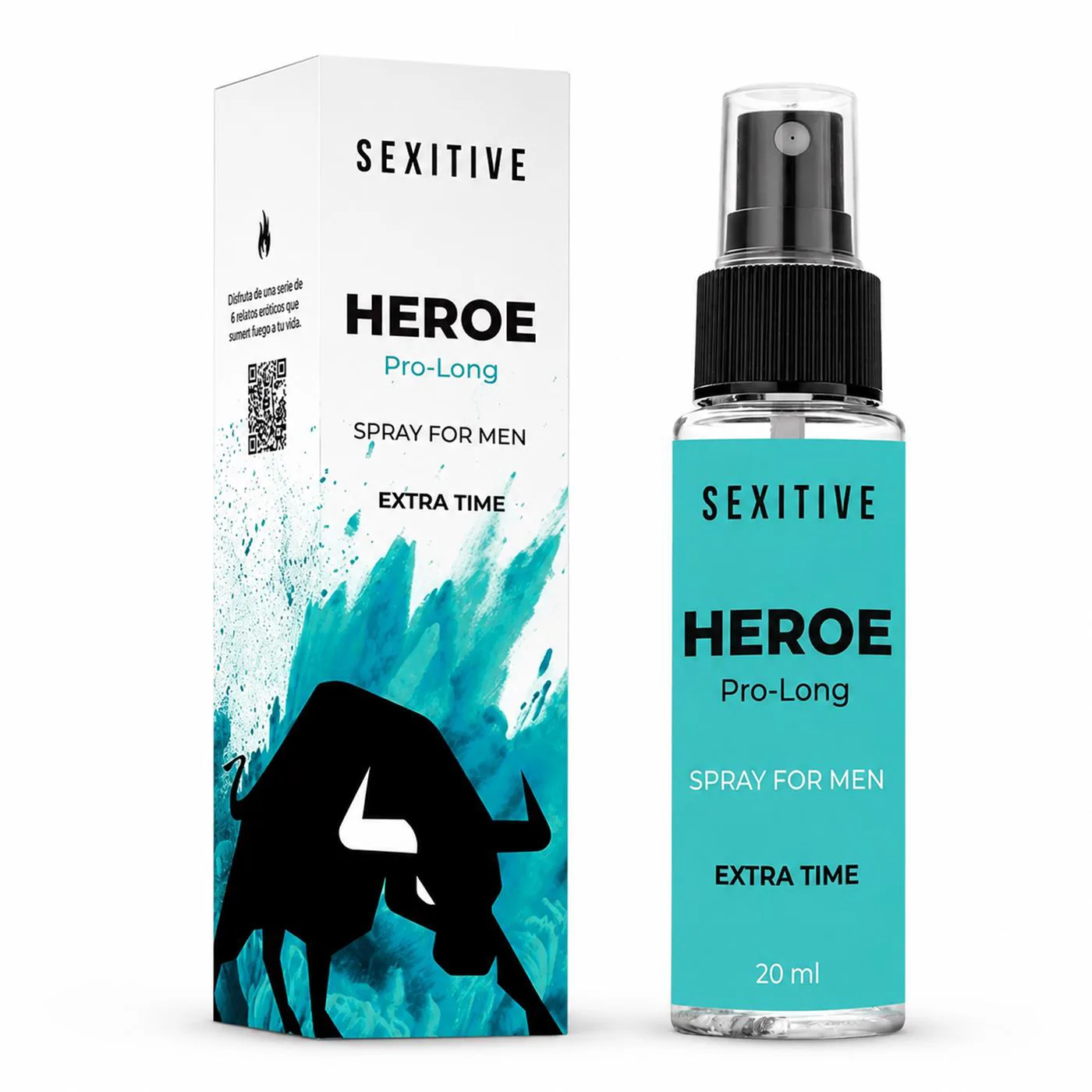 Heroe Pro Long Extra Time - Spray Masculino-