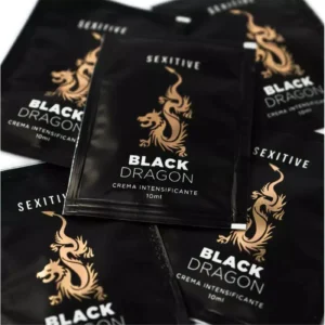 Pack Pouch Crema Intensificante Black Dragon 5 Unidades