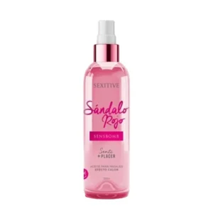 Aceite Para Masajes Efecto Calor - Sandalo Rojo - 130 Ml