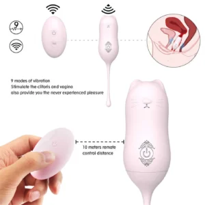 Miaou Vibrador Inalambrico  Multifuncional Recargable Usb