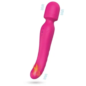 Iris Masajeador Calienta Vibrador Recargable Usb