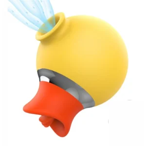 Vibrador Lengua Succionador-  Little Duck - 8Cm X 6,5Cm