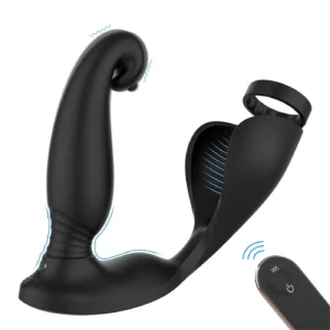 Vibrador Raptor Anillo Prostata Recargable Control Remoto