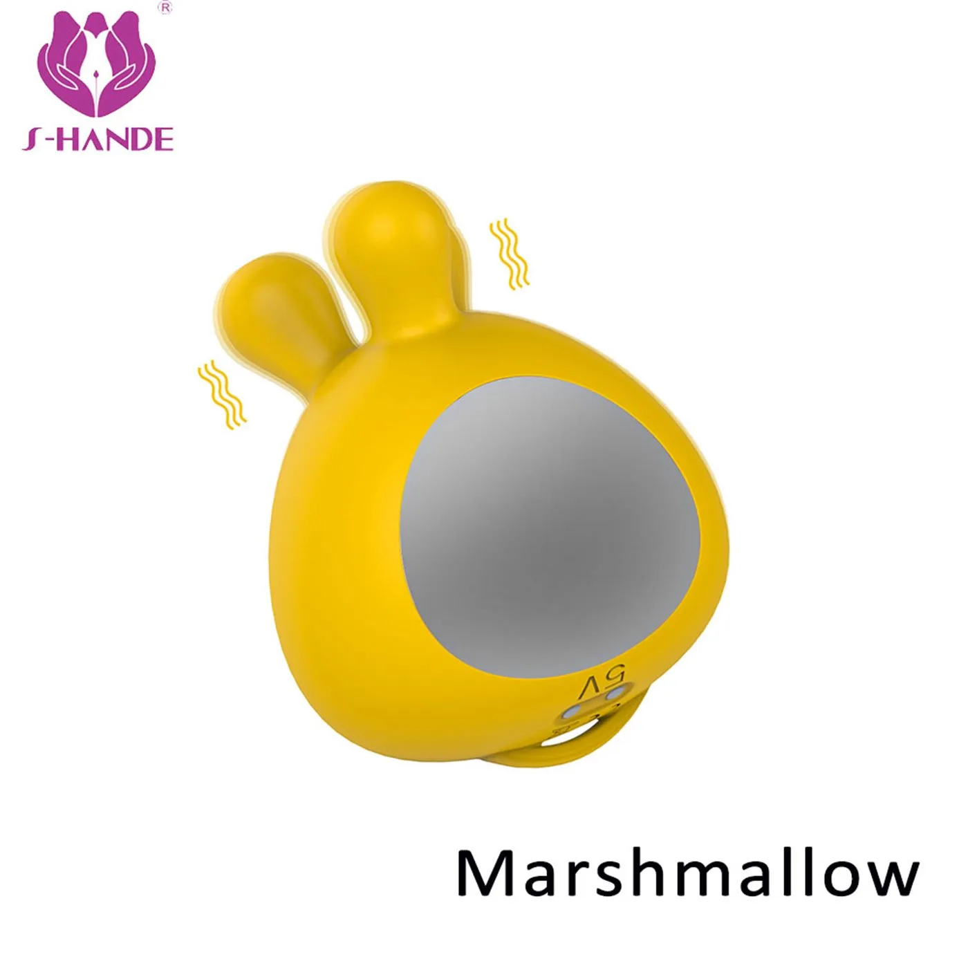 Vibrador Rotador Marshmallow Recargable 18 Funciones