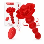 Plug Anal Vibrante Y Giratorio Rosaline Secwell Con Control Remoto Y App